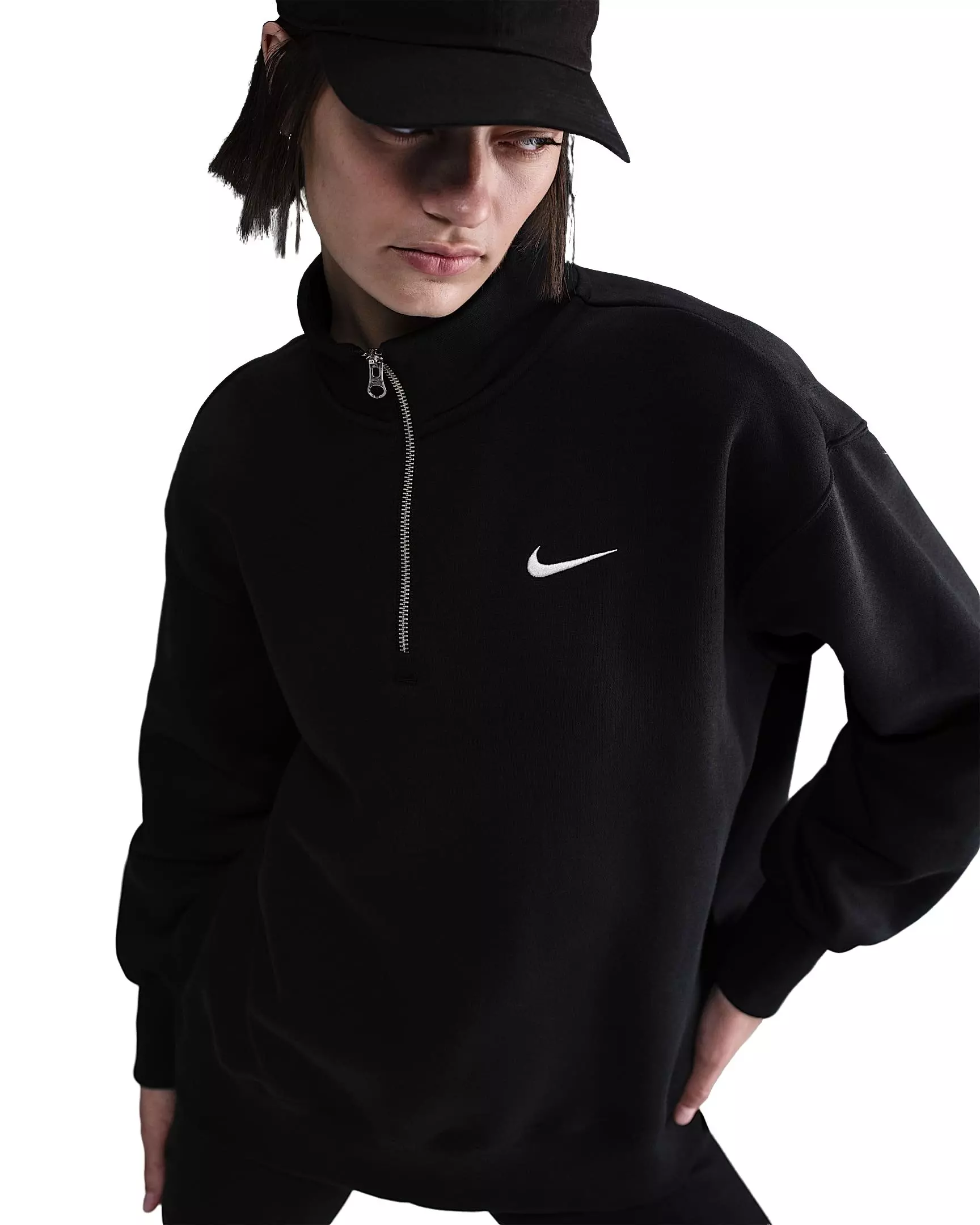 ナイキ Nike 【 Nsw Phoenix Fleece Oversized Long Quarter-Zip Women's 】 レディース NIKE Nike NSW Phoenix Fleece Oversized Long Quarter-Zip